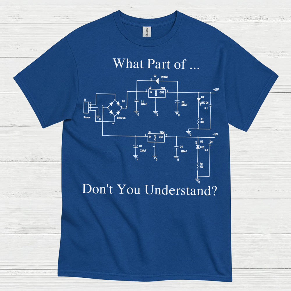 Circuit Logic Humor Engineering T Shirt