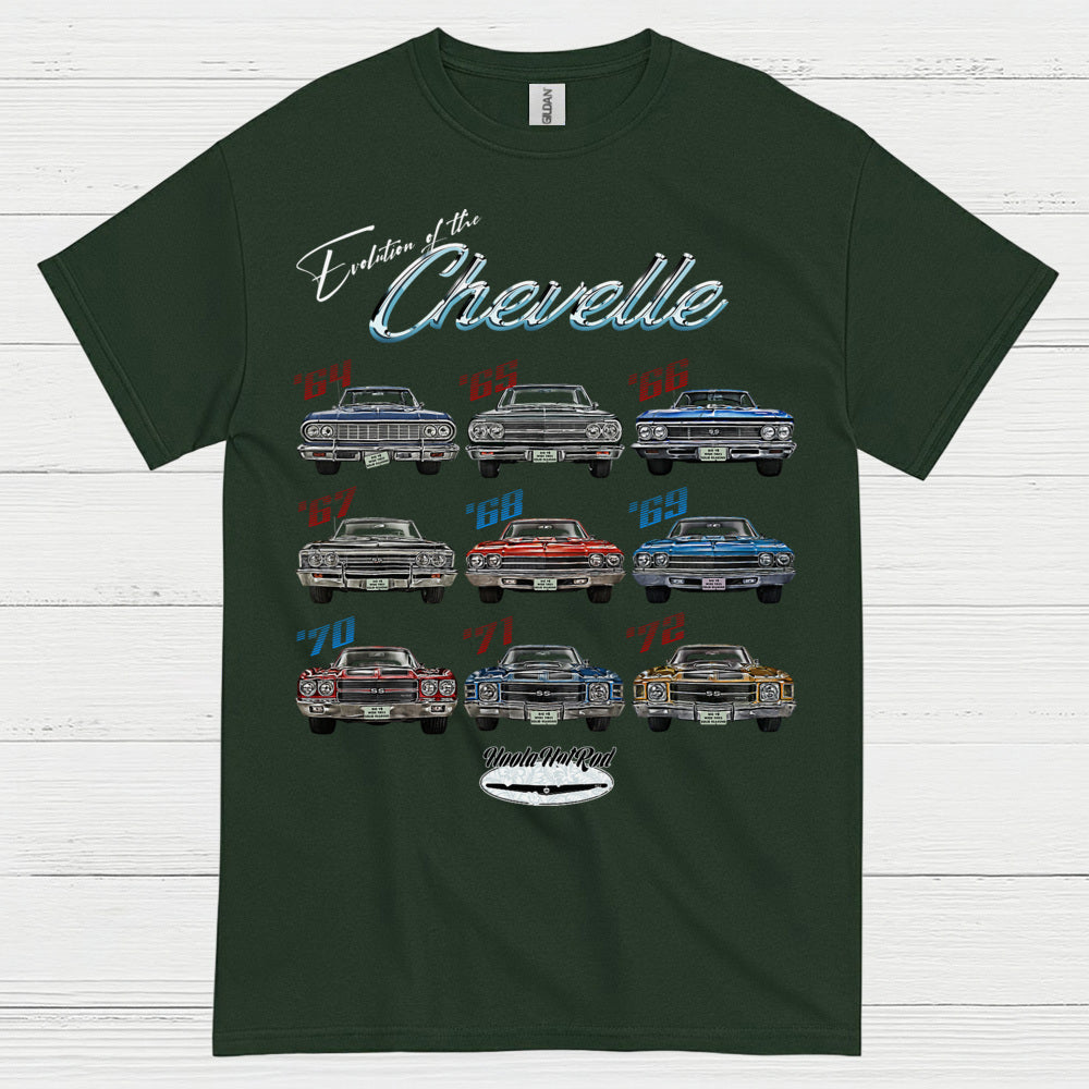 Evolution Of The Chevelle T Shirt