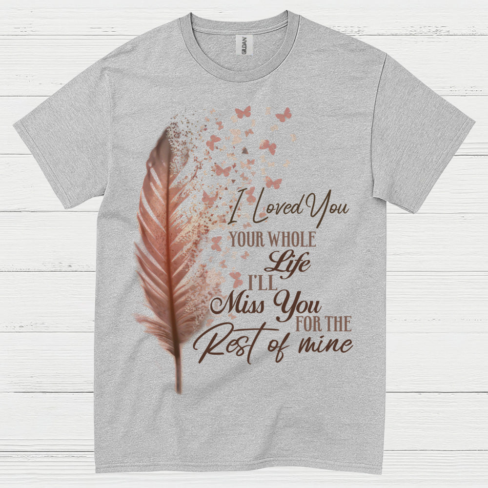 Forever In My Heart Memorial Feather T-Shirt