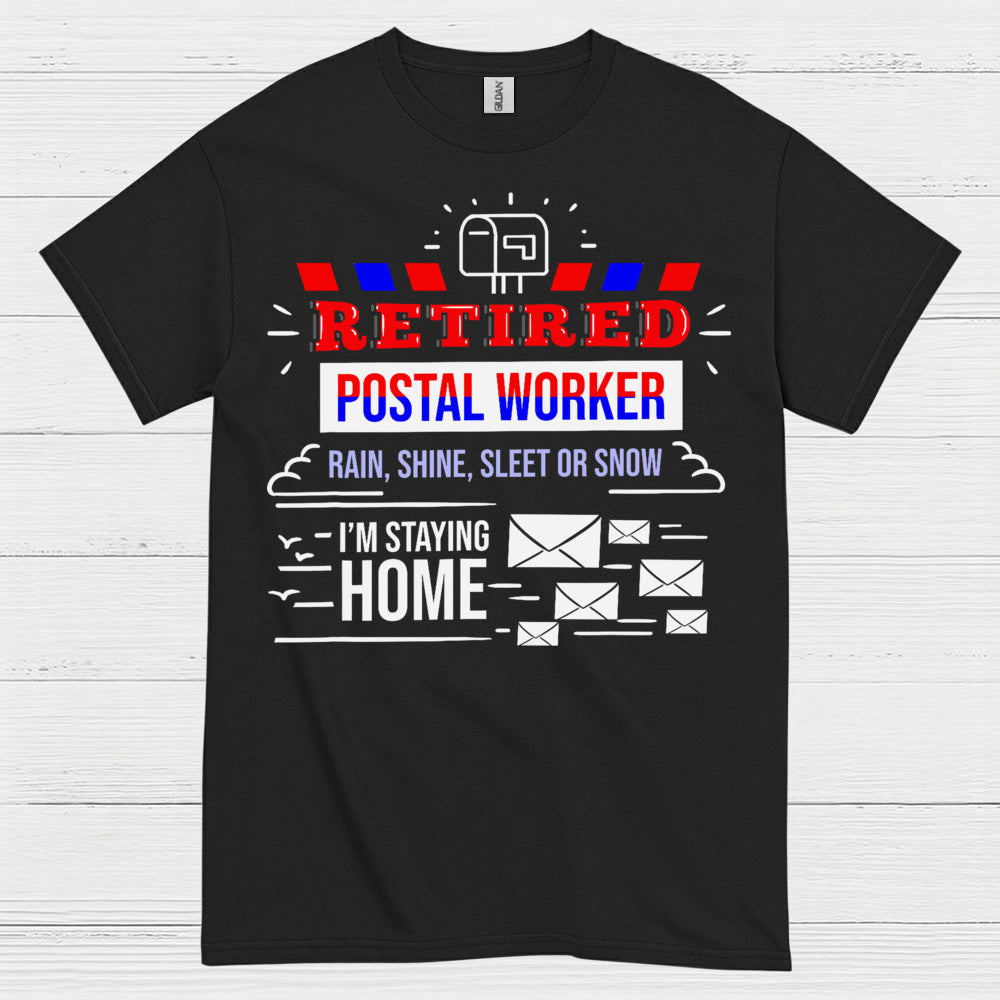 Retired Postal Worker T Shirt