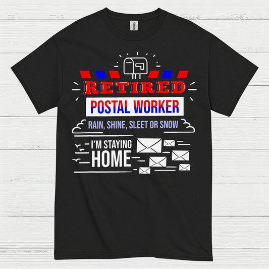 Retired Postal Worker T Shirt