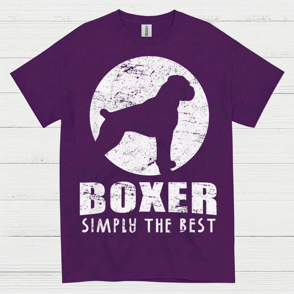 Boxer Simply The Best Dog T Shirt