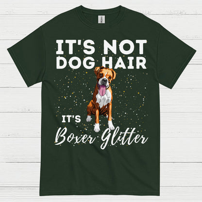 Boxer Glitter Funny T Shirt