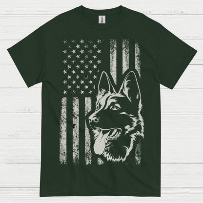 American Shepherd Flag T Shirt