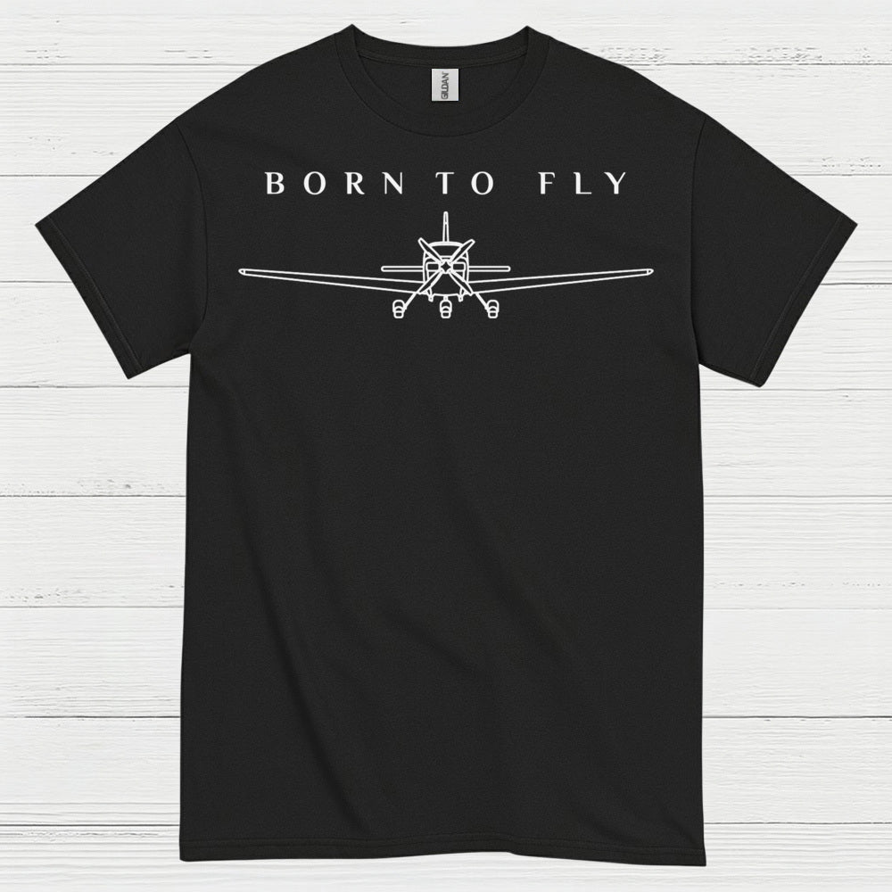 Born To Fly Aviation T Shirt