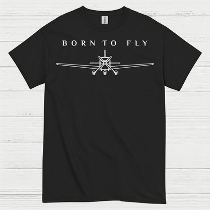Born To Fly Aviation T Shirt