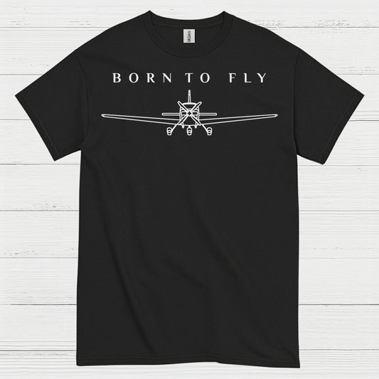 Born To Fly Aviation T Shirt