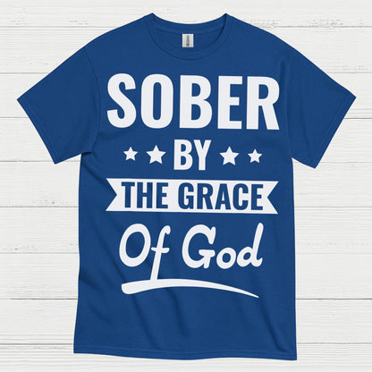 Sober By The Grace Of God Christian T Shirt