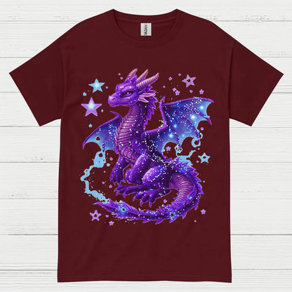 Galaxy Purple Dragon T Shirt