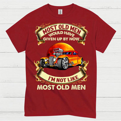 Most Old Men Hot Rod T Shirt