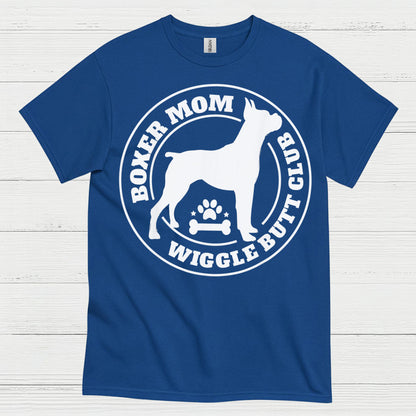 Boxer Mom Wiggle Butt Club T Shirt