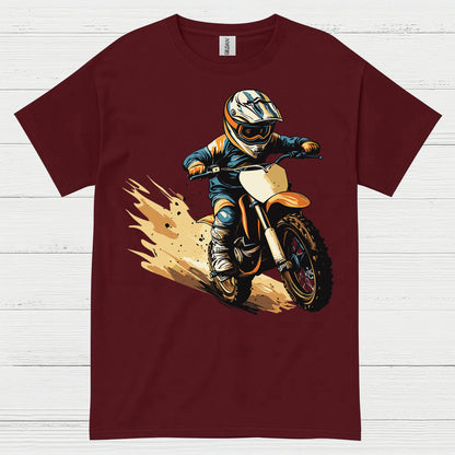 Motocross Action Rider Graphic T Shirt