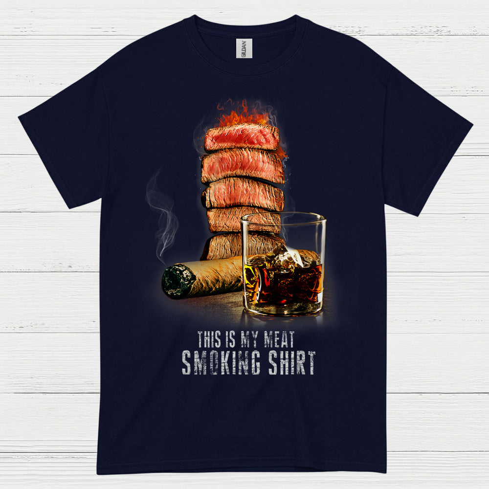 Meat Smoking Shirt BBQ T Shirt