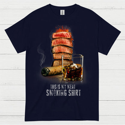 Meat Smoking Shirt BBQ T Shirt