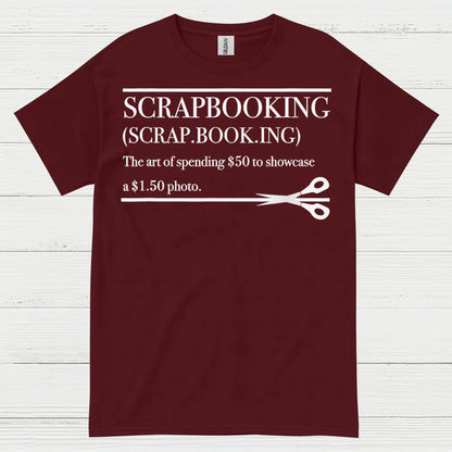 Funny Scrapbooking Definition Craft Lover T Shirt