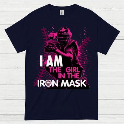 I Am The Girl In The Iron Mask Softball T Shirt