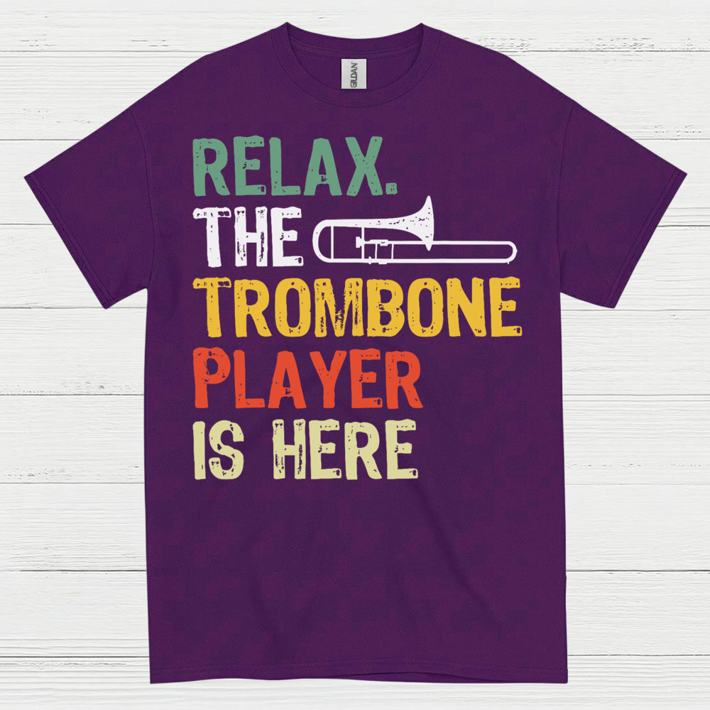 Relax Trombone Player Funny T Shirt