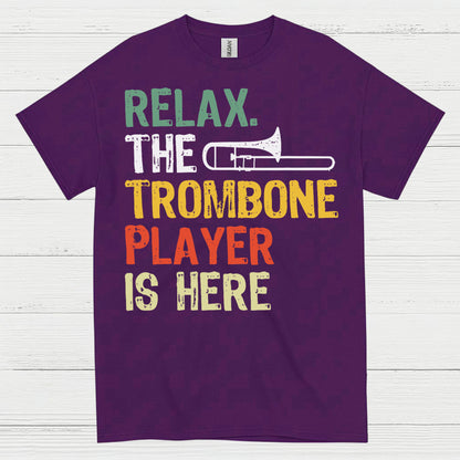 Relax Trombone Player Funny T Shirt