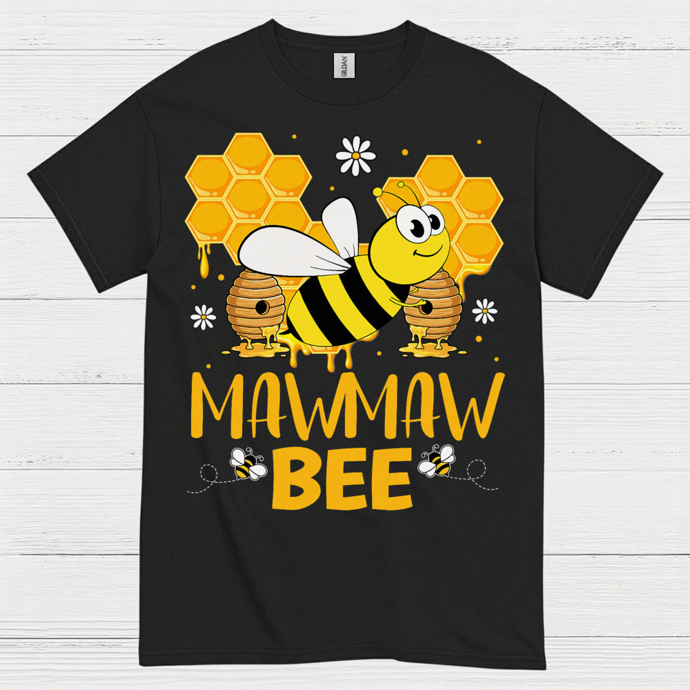 Mawmaw Bee Cute Grandma T Shirt
