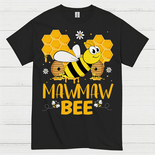 Mawmaw Bee Cute Grandma T Shirt