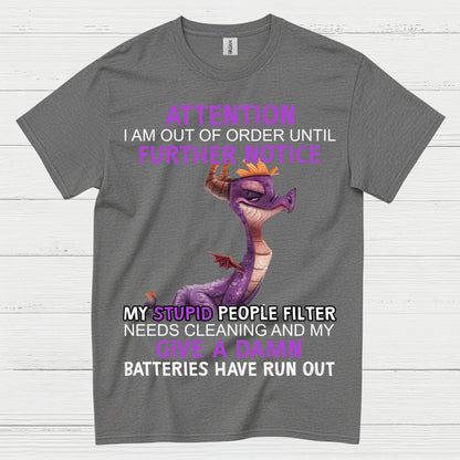 Out Of Order Dragon T Shirt