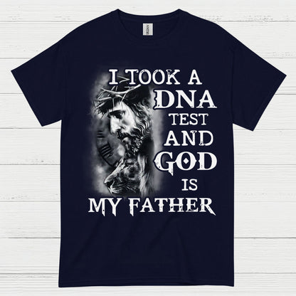 God Is My Father DNA Test Christian T Shirt
