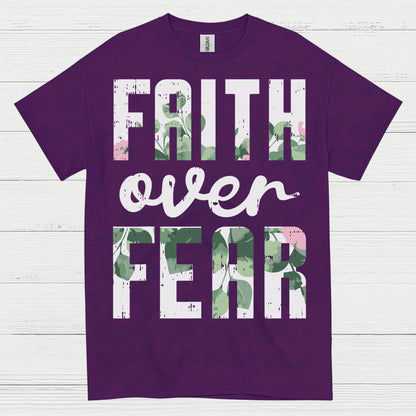 Faith Over Fear Christian T Shirt