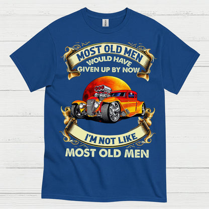 Most Old Men Hot Rod T Shirt