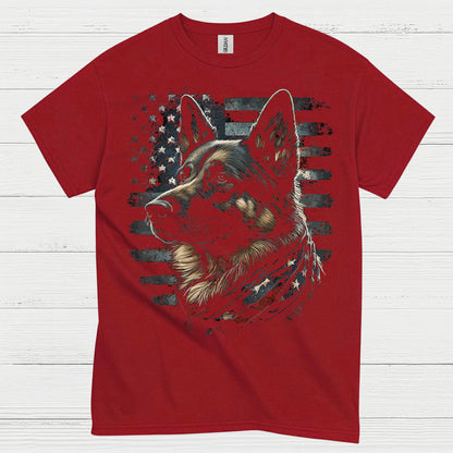 Patriotic Shepherd Pride T Shirt