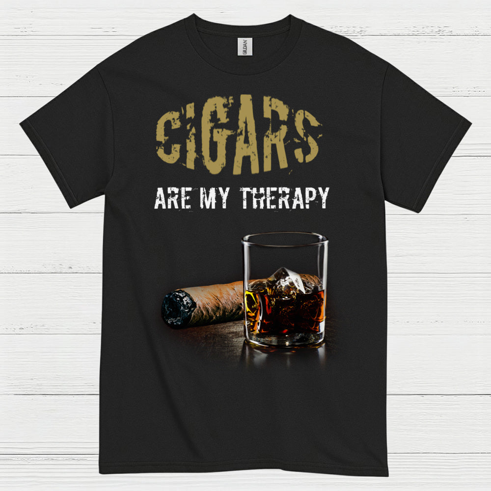 Cigars Are My Therapy T Shirt