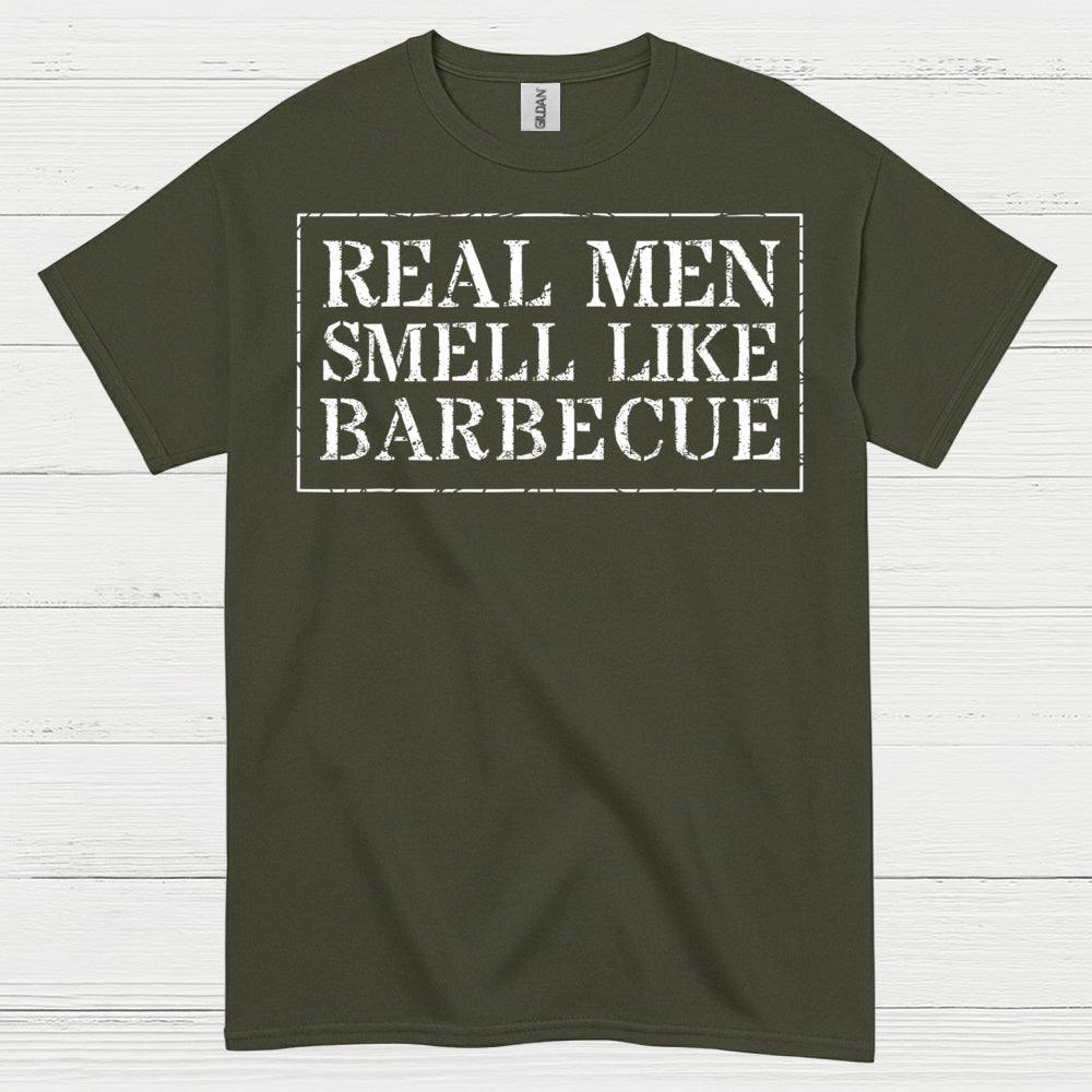 Real Men Smell Like Barbecue T Shirt