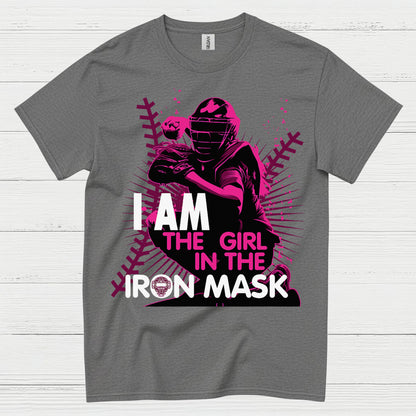 I Am The Girl In The Iron Mask Softball T Shirt