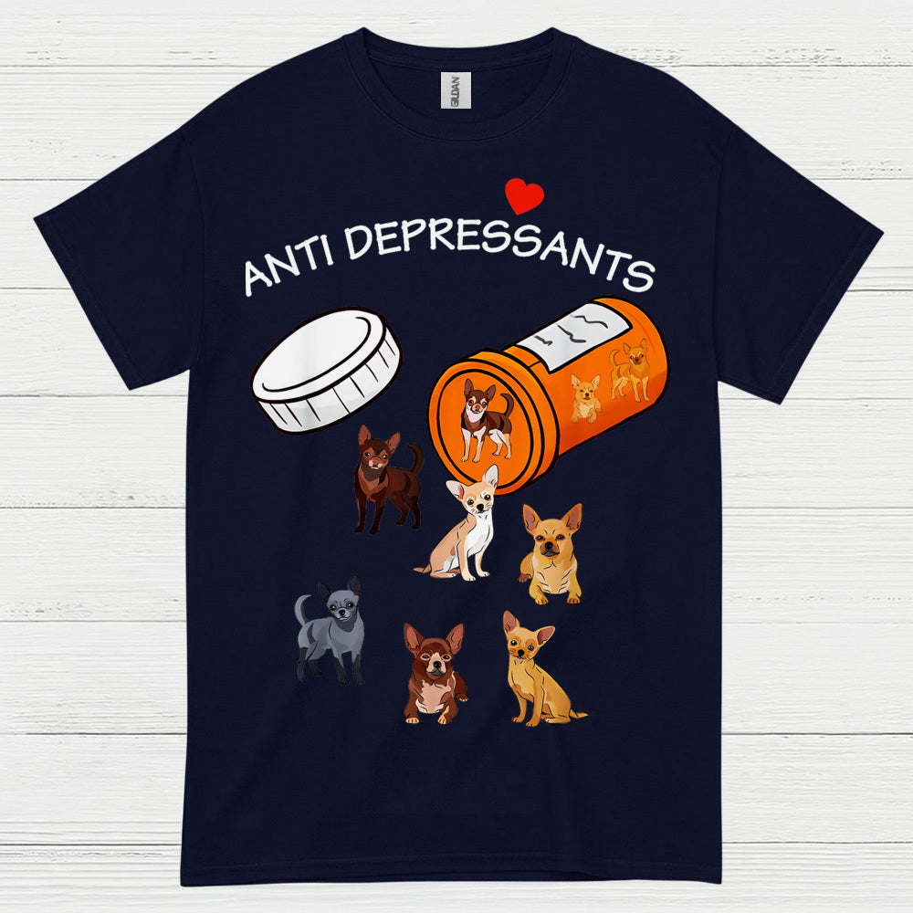 Funny Dog Anti Stress Graphic T Shirt