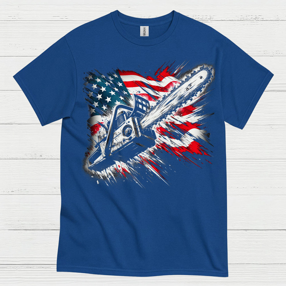 American Chainsaw Patriot T Shirt