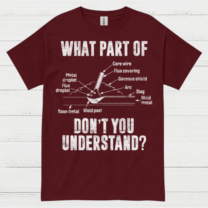 What Part Of Welding Diagram T Shirt