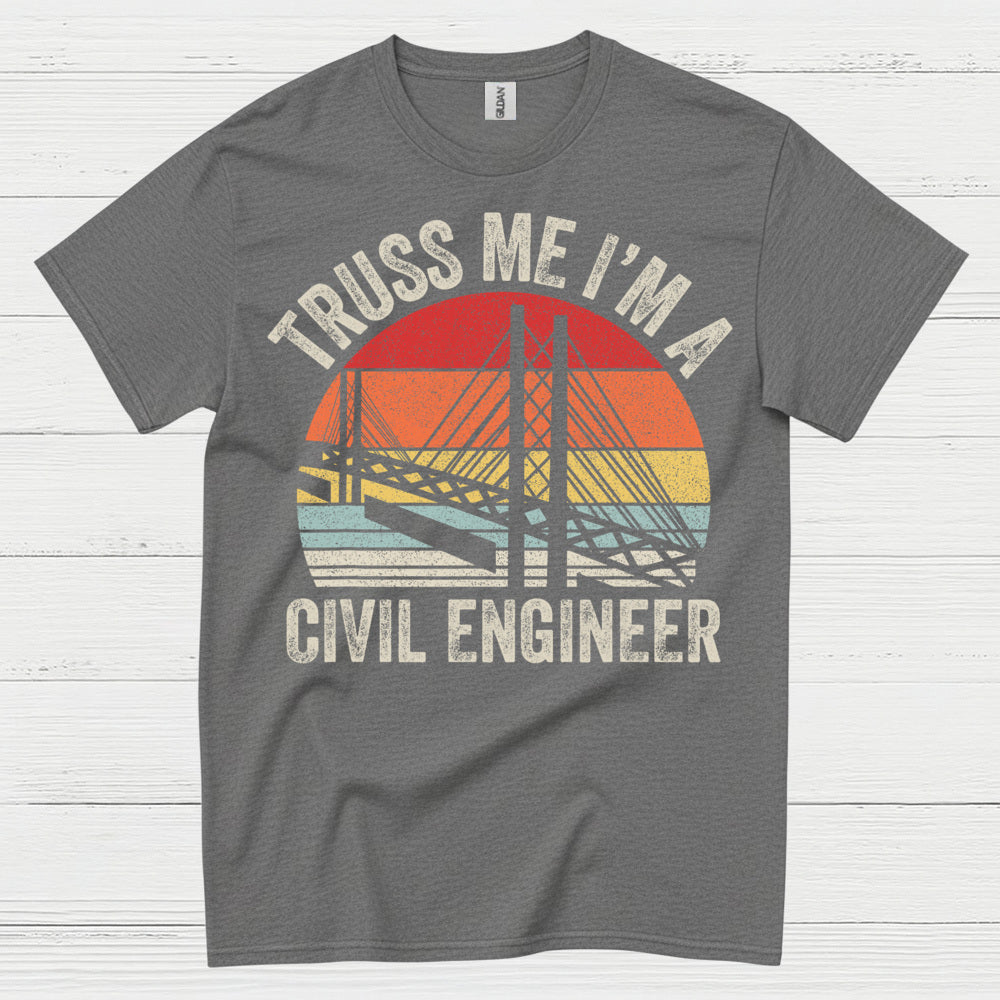 Civil Engineer Bridge T Shirt