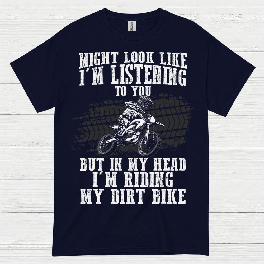 Funny Dirt Bike Mind Riding T Shirt