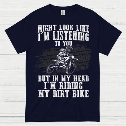 Funny Dirt Bike Mind Riding T Shirt