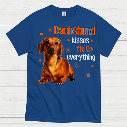 Dachshund Kisses Fix Everything T Shirt
