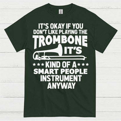 Smart Trombone Player Funny T Shirt