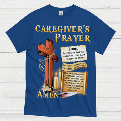 Caregiver’s Prayer Christian Faith T Shirt