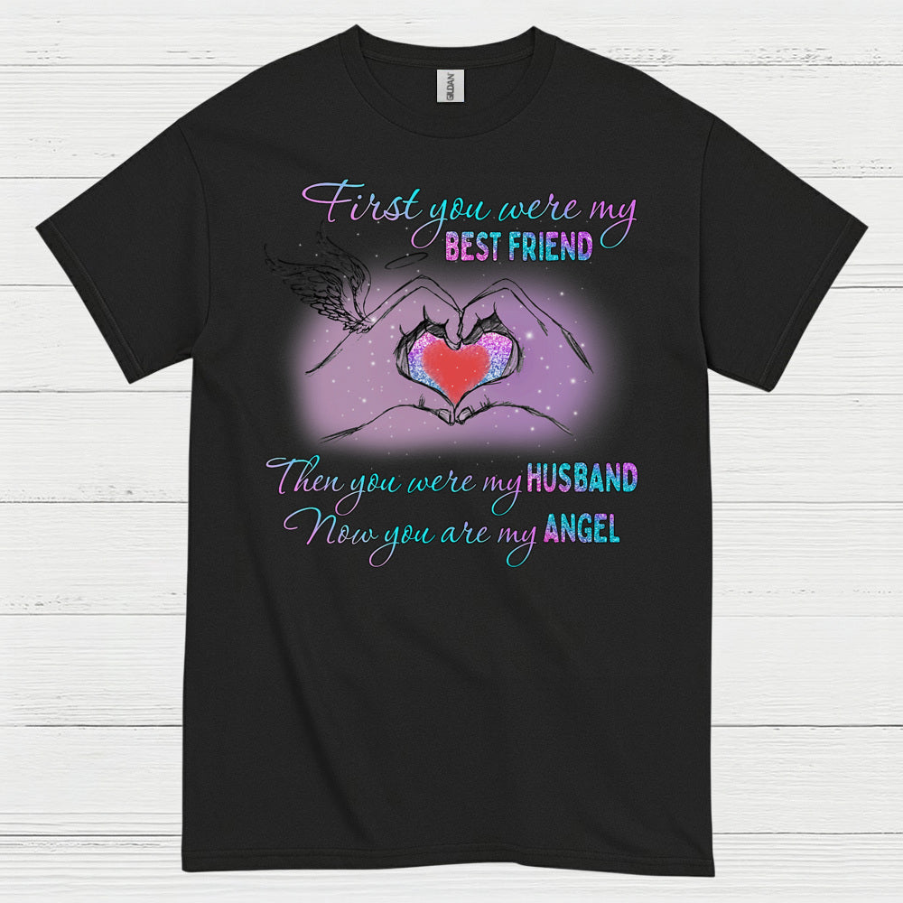 My Husband My Angel Memorial T Shirt