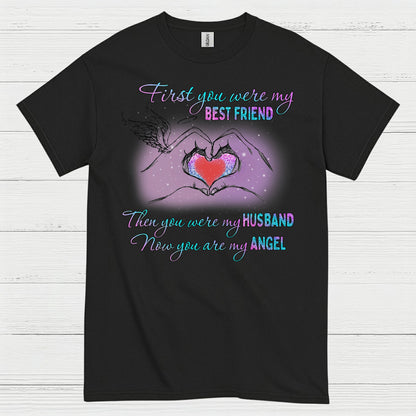 My Husband My Angel Memorial T Shirt