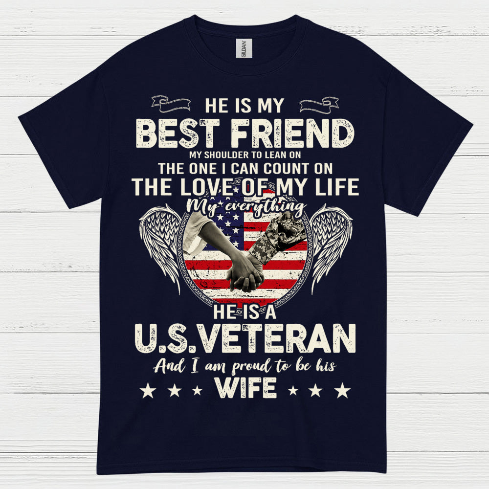 Proud Veteran Wife T-Shirt
