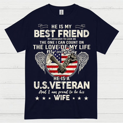 Proud Veteran Wife T-Shirt