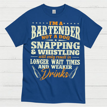 Im A Bartender Not A Dog T Shirt