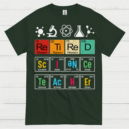 Science Teacher Retired T Shirt