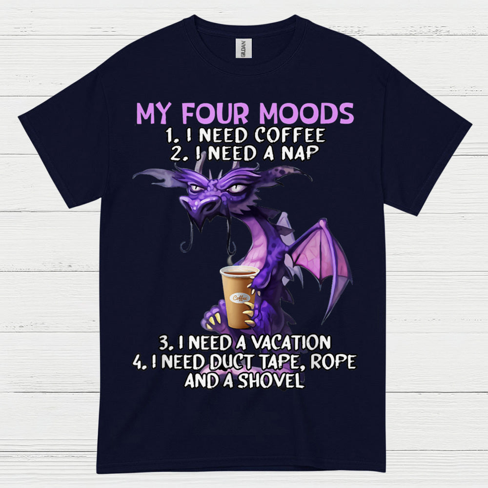 My Four Moods Dragon T Shirt