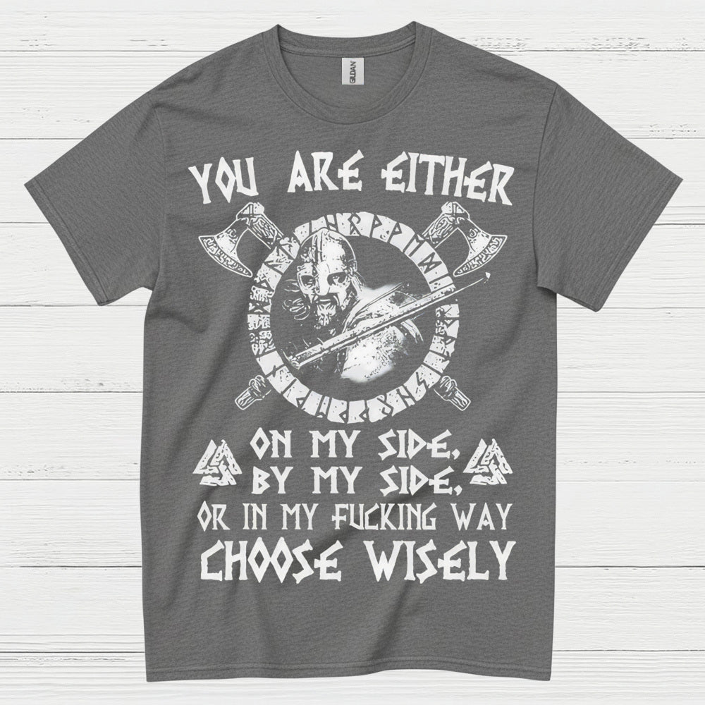 Choose Wisely Viking Warrior T Shirt