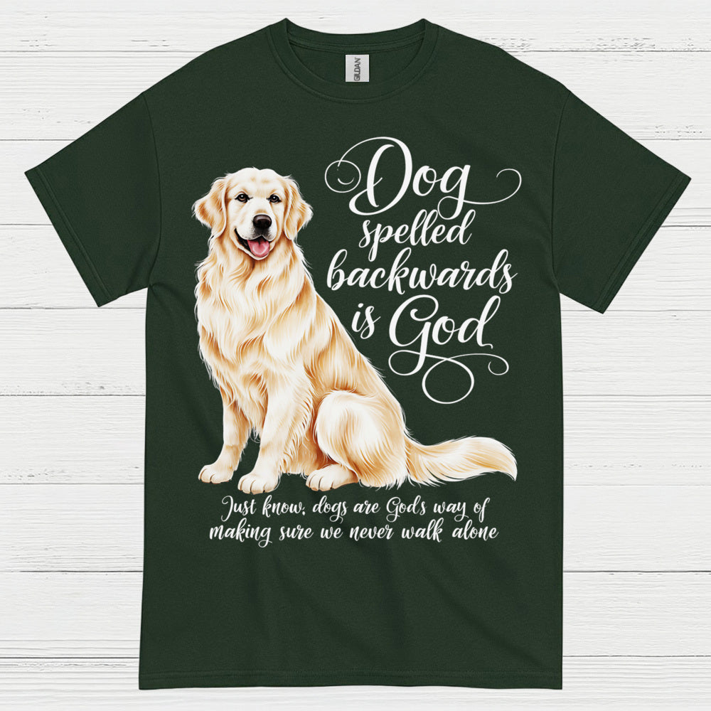 Dog Spelled Backwards Is God T Shirt